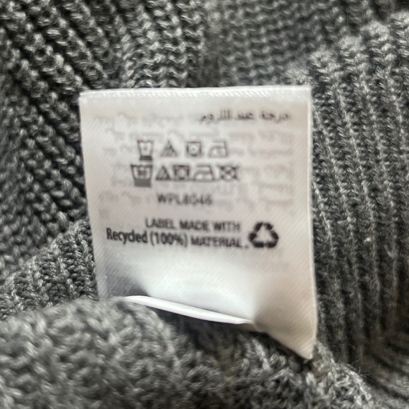 Sun + Stone Alvin Cardigan Sweater Gray 100% Cotton Size Small NWT - Picture 10 of 10